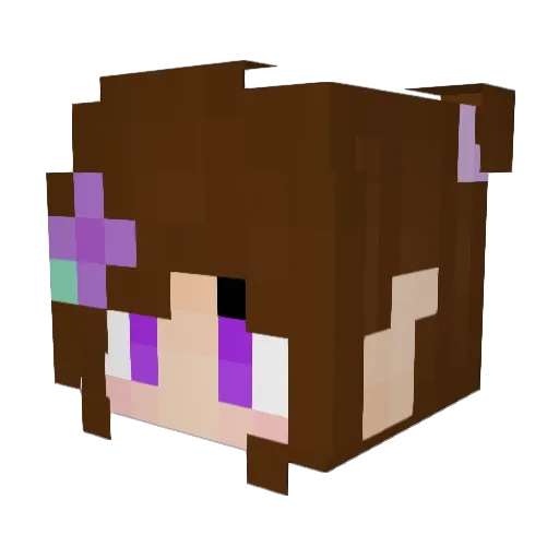 mastercake10 Minecraft avatar head, 3D render