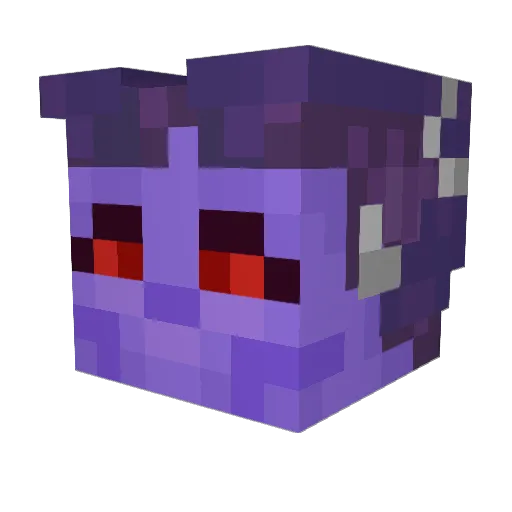 mastercanine Minecraft avatar head, 3D render