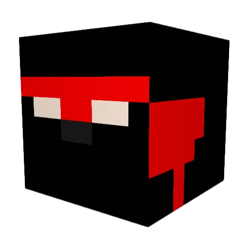 masterchiefkb100 Minecraft avatar head, 3D render