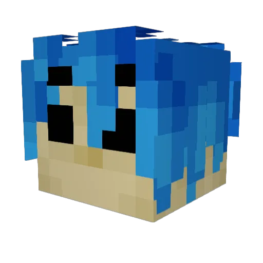 masterchife1245 Minecraft avatar head, 3D render