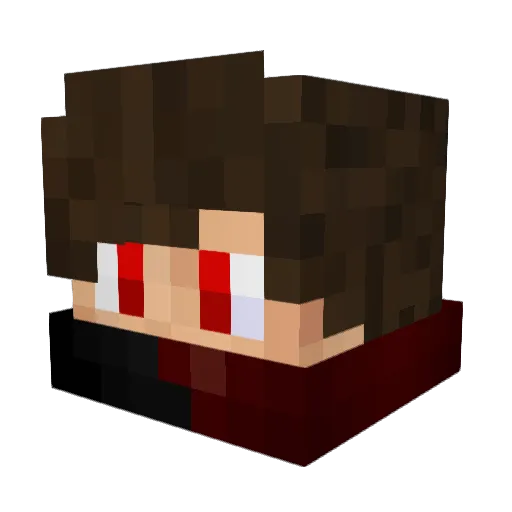 masterdoruk2990 Minecraft avatar head, 3D render