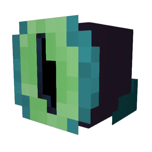 masteredward97 Minecraft avatar head, 3D render