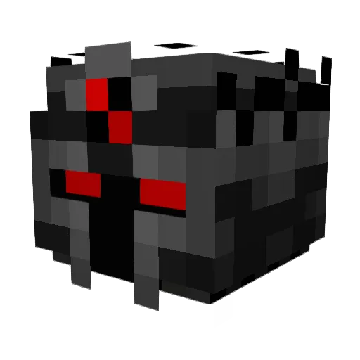 masterend666 Minecraft avatar head, 3D render