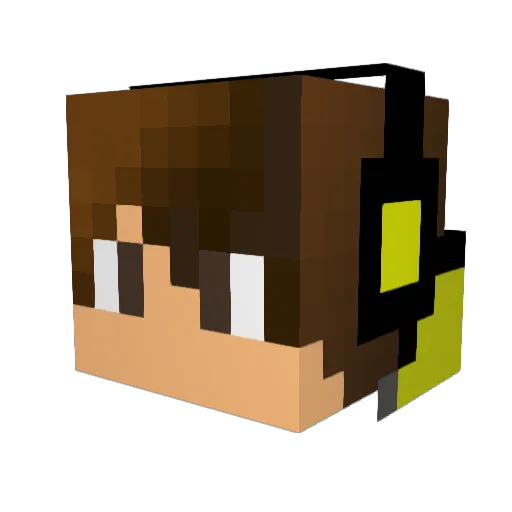 masterheath00 Minecraft avatar head, 3D render
