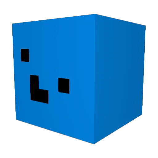 masterhugb Minecraft avatar head, 3D render