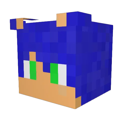 masterkev03 Minecraft avatar head, 3D render