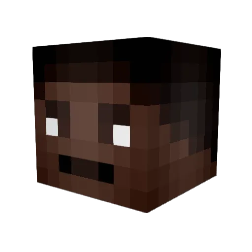 masterlego2004 Minecraft avatar head, 3D render