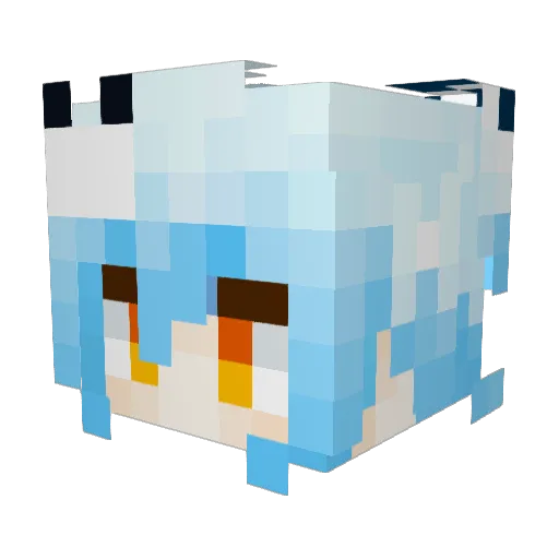 masterlock2000 Minecraft avatar head, 3D render