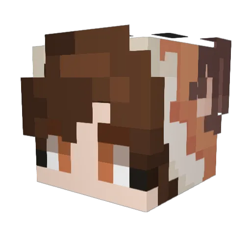 mastermatthew624 Minecraft avatar head, 3D render