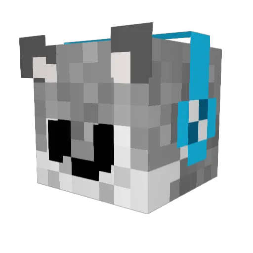 masterofD34TH56 Minecraft avatar head, 3D render