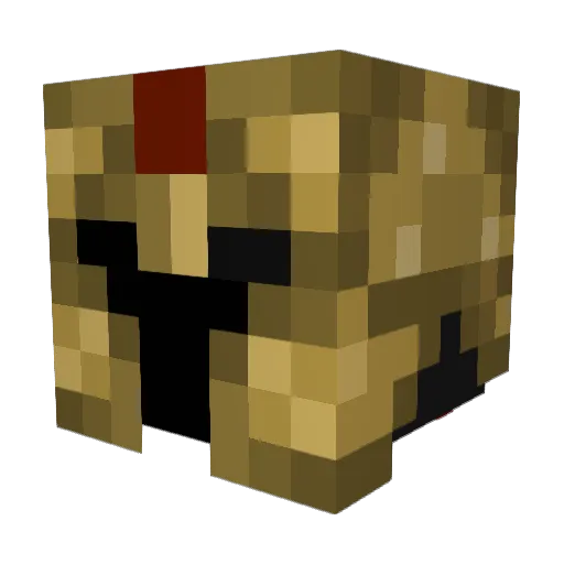 masterofcraft8 Minecraft avatar head, 3D render