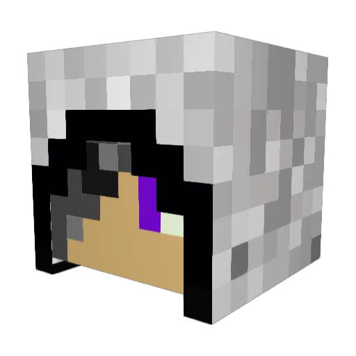 masterofwar09 Minecraft avatar head, 3D render