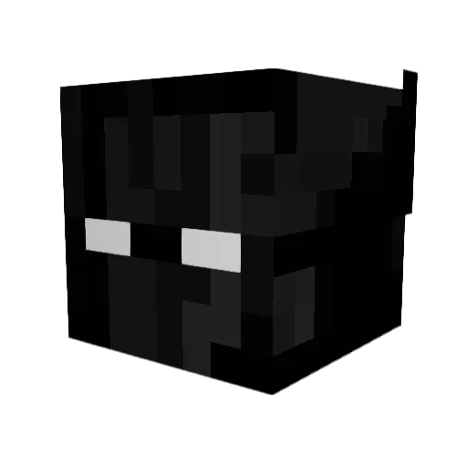 mastertroller78 Minecraft avatar head, 3D render