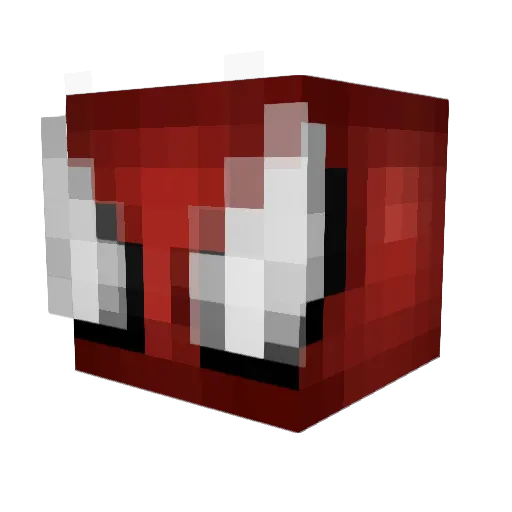 masterv33 Minecraft avatar head, 3D render