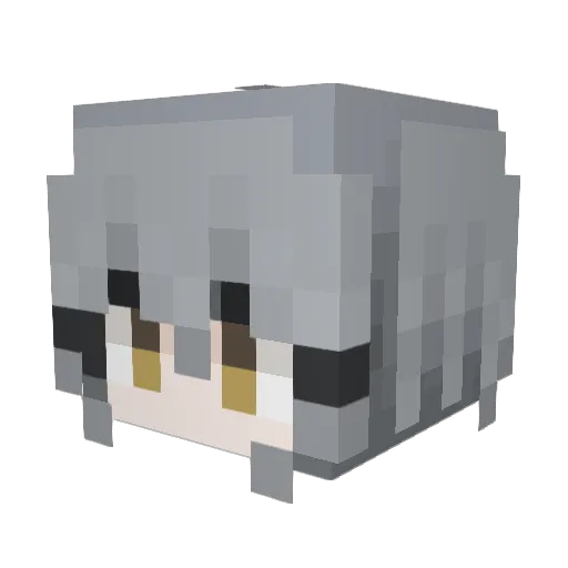 masterwest5775 Minecraft avatar head, 3D render