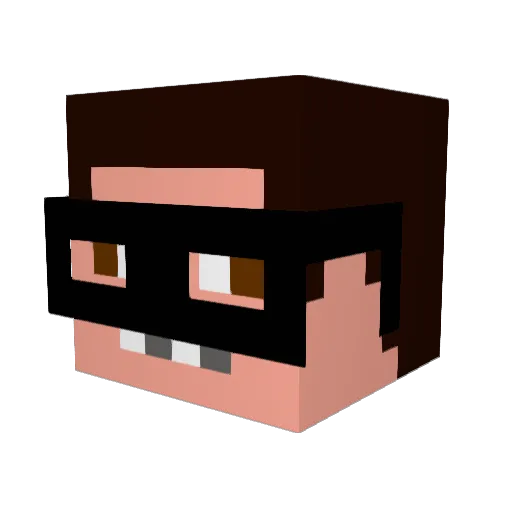 masterwwilli35 Minecraft avatar head, 3D render