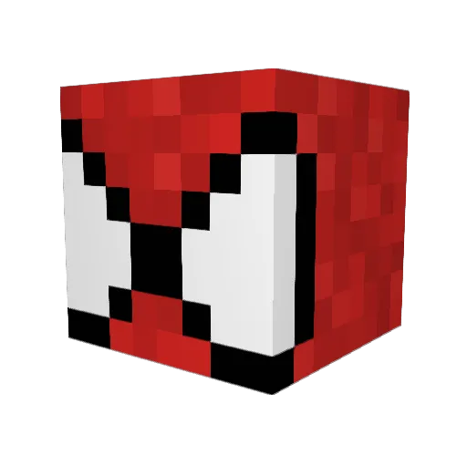 mastrkeef Minecraft avatar head, 3D render