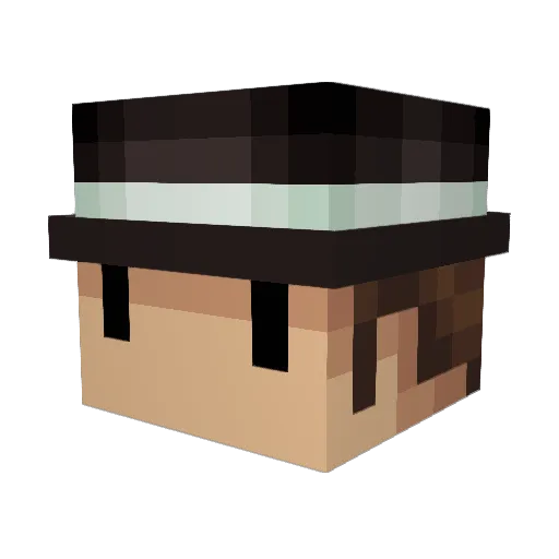 masz_dm Minecraft avatar head, 3D render