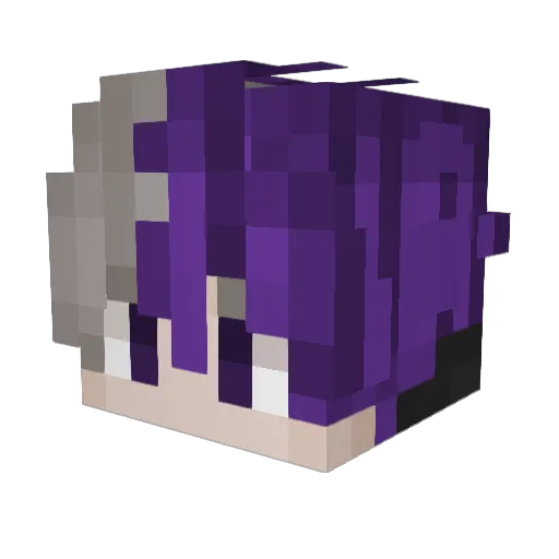 mat000s Minecraft avatar head, 3D render