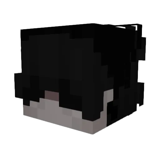 mat_allic32 Minecraft avatar head, 3D render