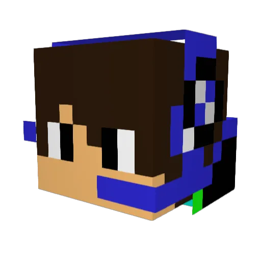 matadorprie Minecraft avatar head, 3D render