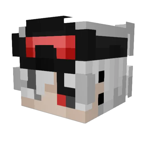 matand_317 Minecraft avatar head, 3D render