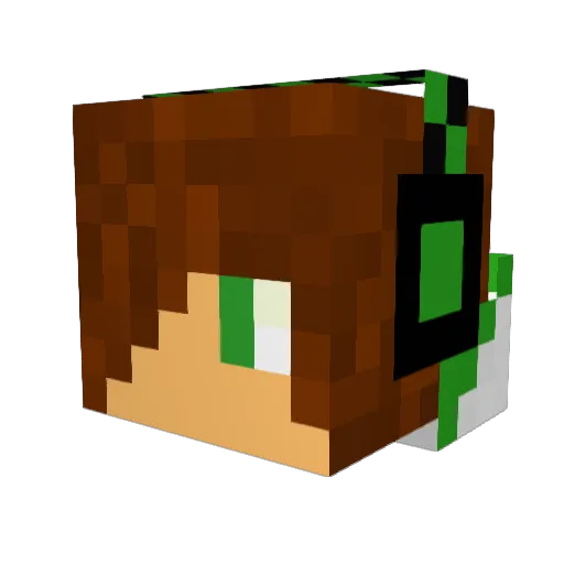 mataneboss2000 Minecraft avatar head, 3D render
