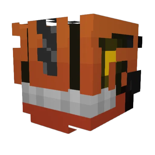 matannnnn Minecraft avatar head, 3D render