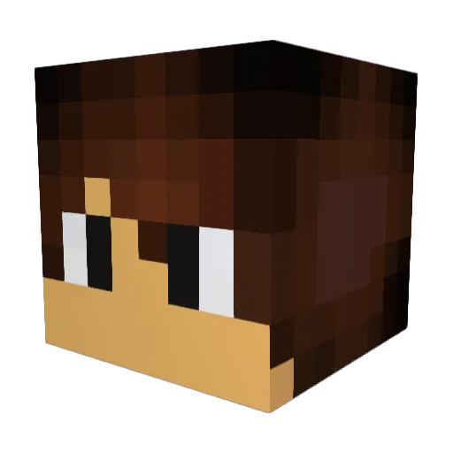 matanoui10 Minecraft avatar head, 3D render