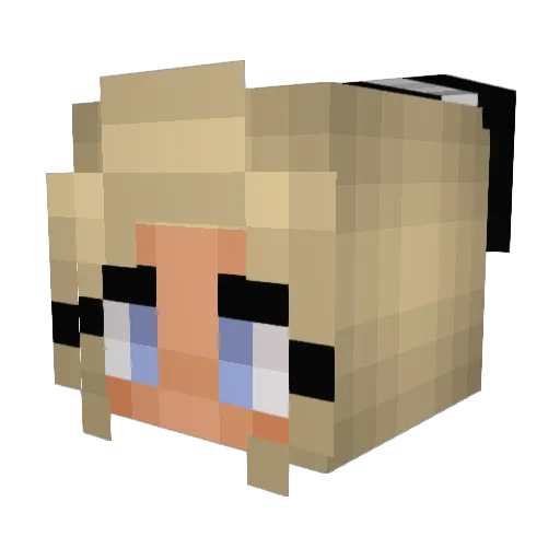 matanteMissna Minecraft avatar head, 3D render