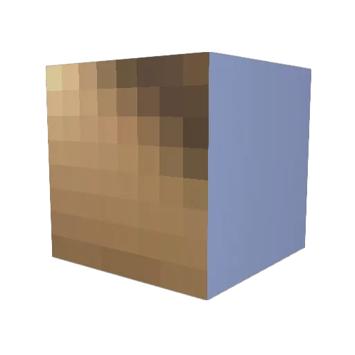 matapas Minecraft avatar head, 3D render