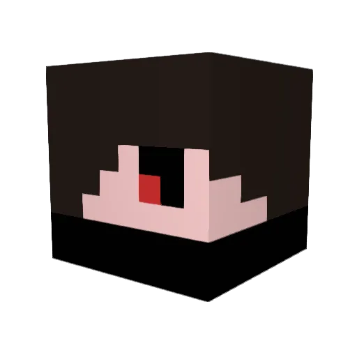 matbibi91 Minecraft avatar head, 3D render