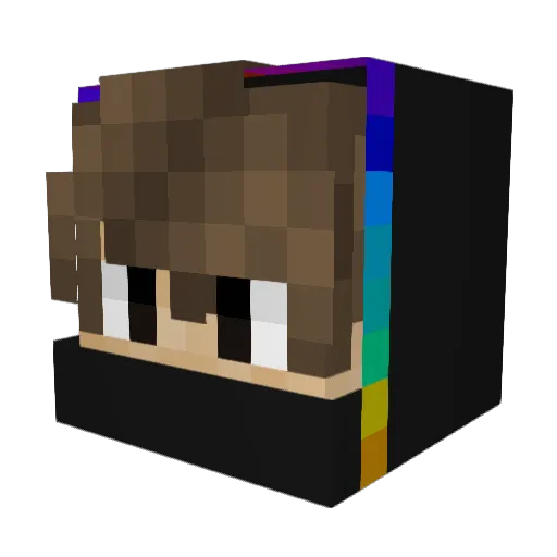 matdor6 Minecraft avatar head, 3D render
