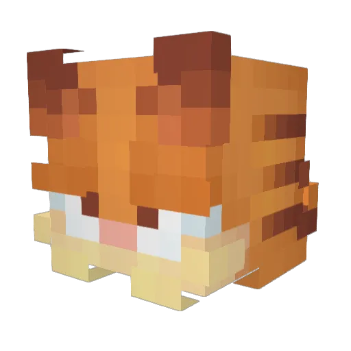 matei2014 Minecraft avatar head, 3D render