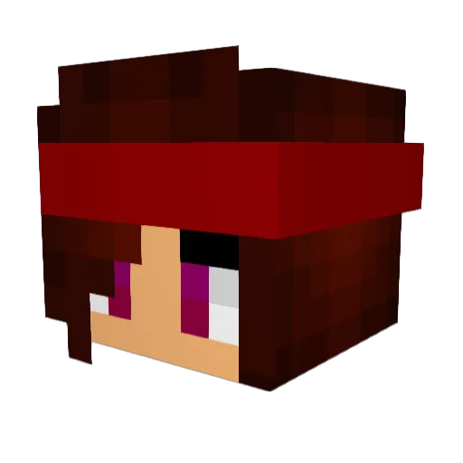 mateo0700 Minecraft avatar head, 3D render