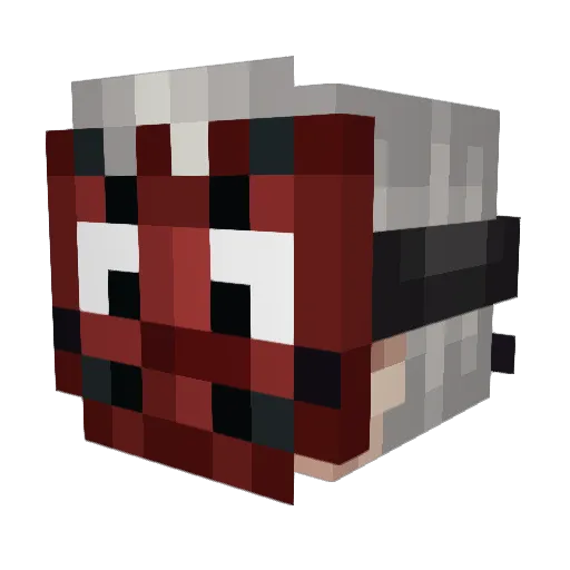 mateo720__ Minecraft avatar head, 3D render