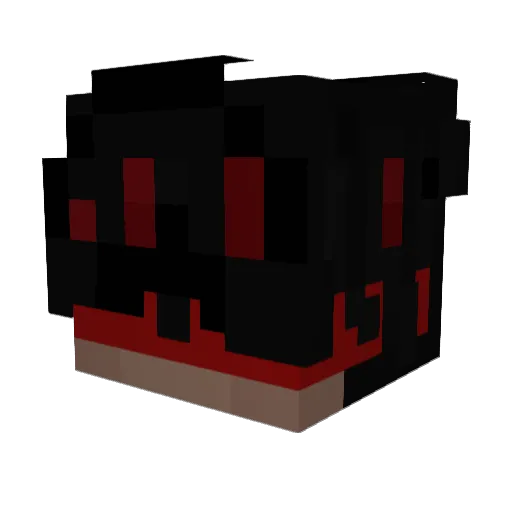mateoJA19 Minecraft avatar head, 3D render