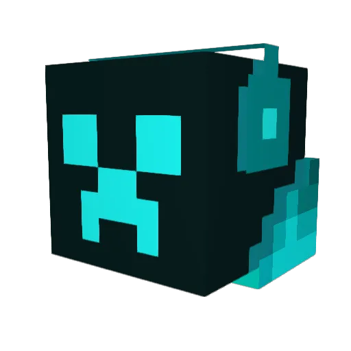 mateor9 Minecraft avatar head, 3D render