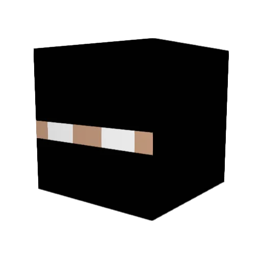 mateuskent Minecraft avatar head, 3D render