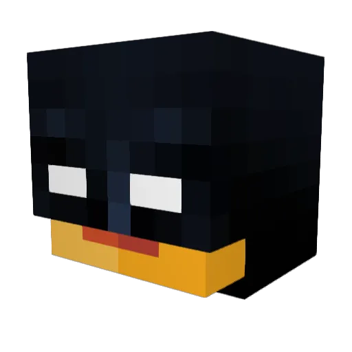 mateusricca Minecraft avatar head, 3D render