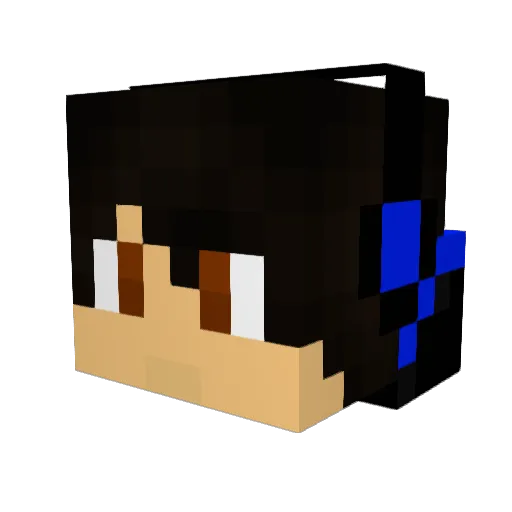 mateusvmv Minecraft avatar head, 3D render