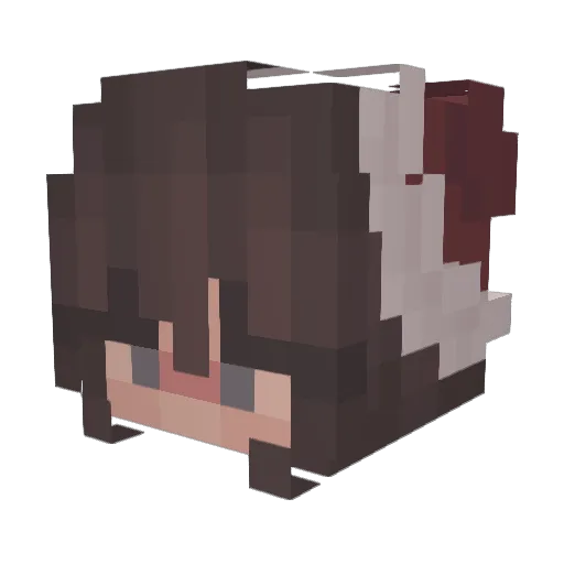 mateuszv1 Minecraft avatar head, 3D render