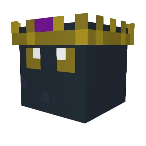 matheomm Minecraft avatar head, 3D render