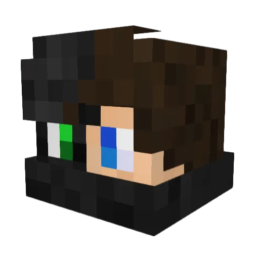 matheusgabriel12 Minecraft avatar head, 3D render