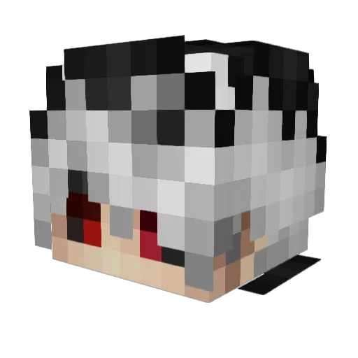 mathews1327 Minecraft avatar head, 3D render