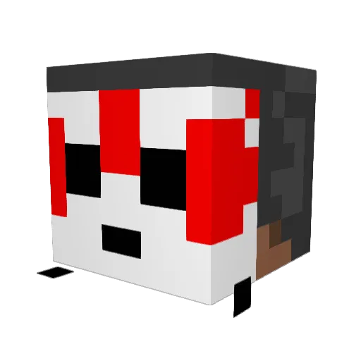 mathias6622 Minecraft avatar head, 3D render