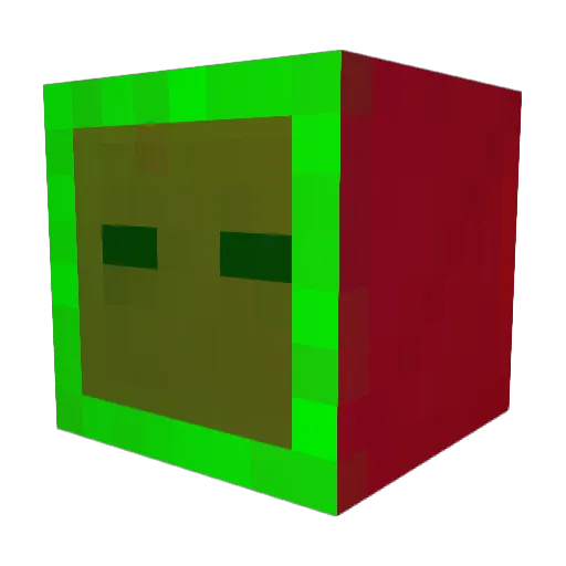 mathias_e_k Minecraft avatar head, 3D render