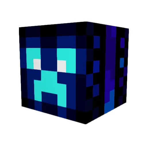 mathiasell Minecraft avatar head, 3D render