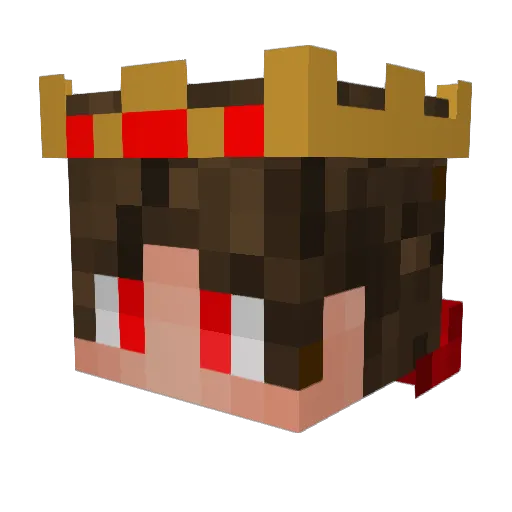mathiaskula123 Minecraft avatar head, 3D render
