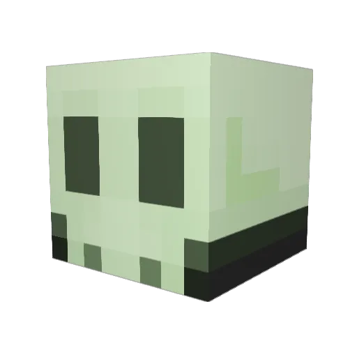 mathiasrapp Minecraft avatar head, 3D render